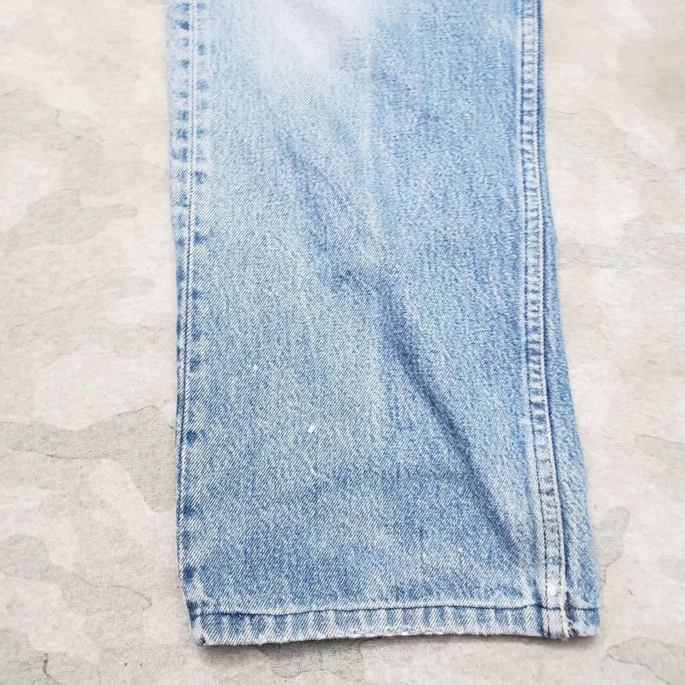 Vintage Levis 501 Jeans Mens 36x30 Blue Button Fly Straight Leg Workwear USA